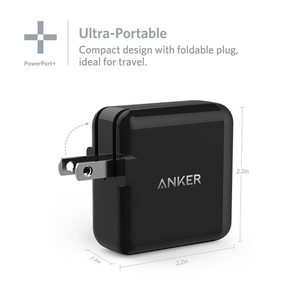 Anker PowerPort+ 1 with quick charge 3.0