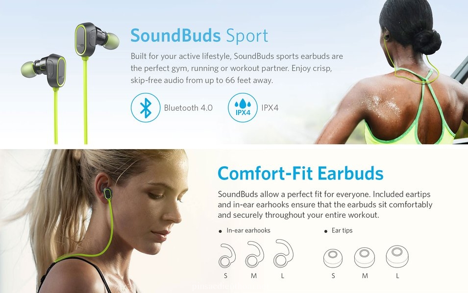 Tai nghe Bluetooth Anker SoundBuds Sport