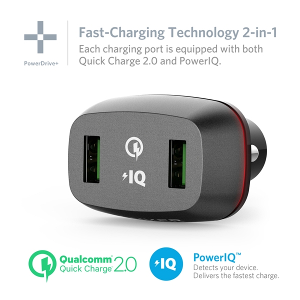 PowerDrive+ 2 Quick Charge 2.0