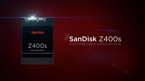 o SSD Sandisk Z400s 128GB
