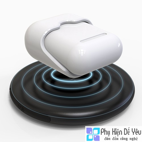 Adapter sạc không dây HyperJuice Wireless Charger cho tai nghe Apple AirPods