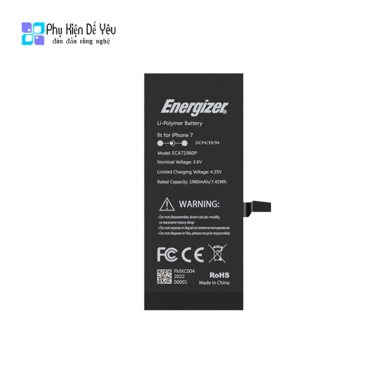 Pin iPhone 7 Energizer ECA71960 - 1960mAh