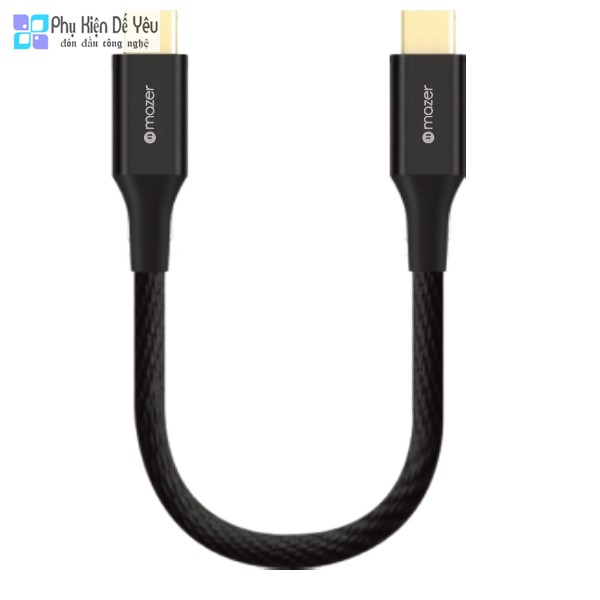 Cáp Mazer Alu.Dura.Tek USB-C to USB-C 3.1A/0.2M