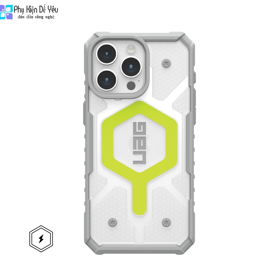 Ốp UAG PATHFINDER FOR MAGSAFE CLEAR IPHONE 15 PRO MAX