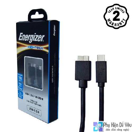 Cáp USB-C to USB 3.0 Energizer 1.2m