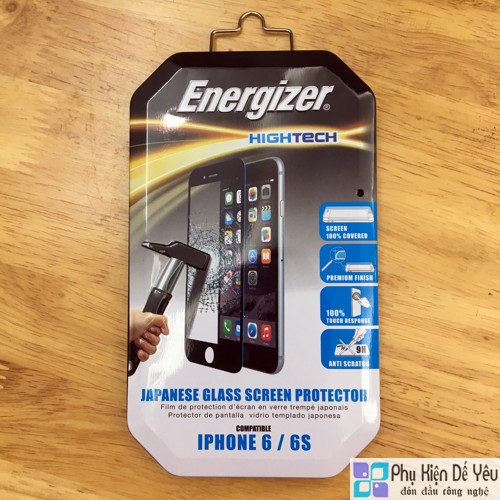 Kính cường lực Energizer HT ENHTTGPRIP6 cho iPhone 6/ 6s