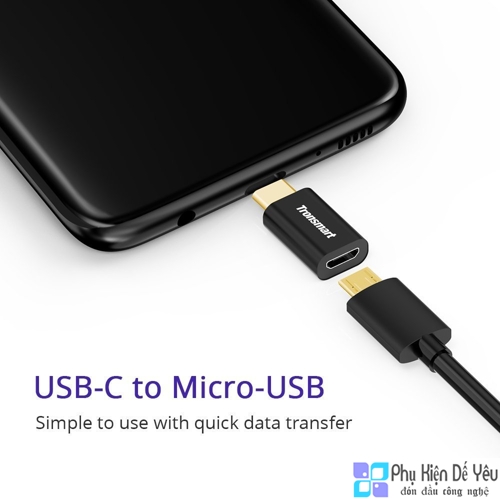 Đầu chuyển Micro USB sang USB-C Tronsmart CTMF3