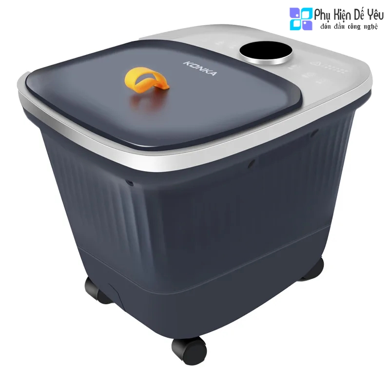 Bồn ngâm chân một chạm KONKA SLS-658 – Massage 3D, Giữ Nhiệt 48°C