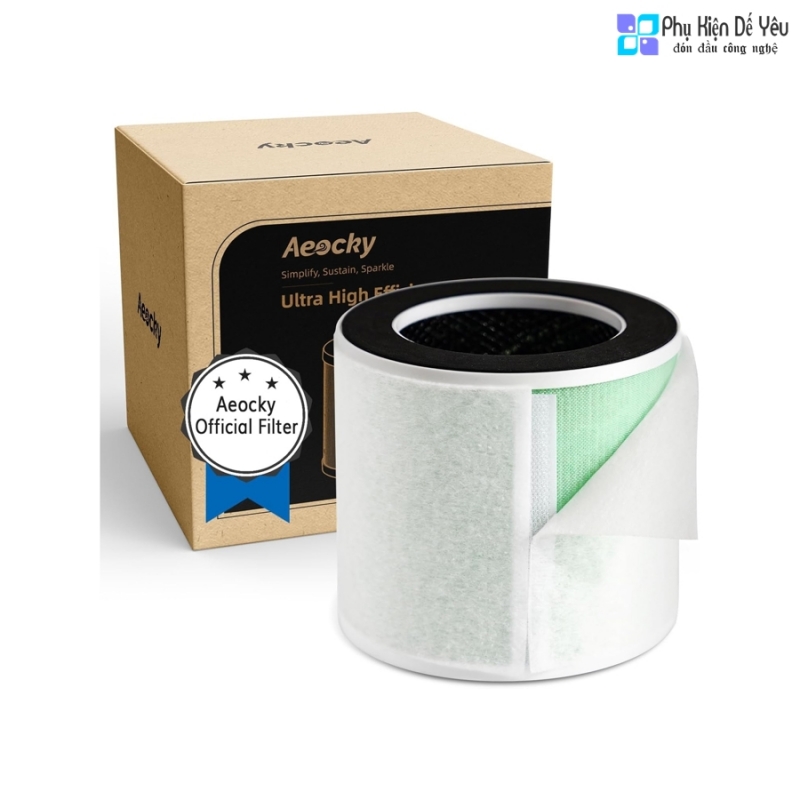 Bộ lọc 5-in-1 HEPA thay thế cho Máy lọc không khí AEOCKY Pandora