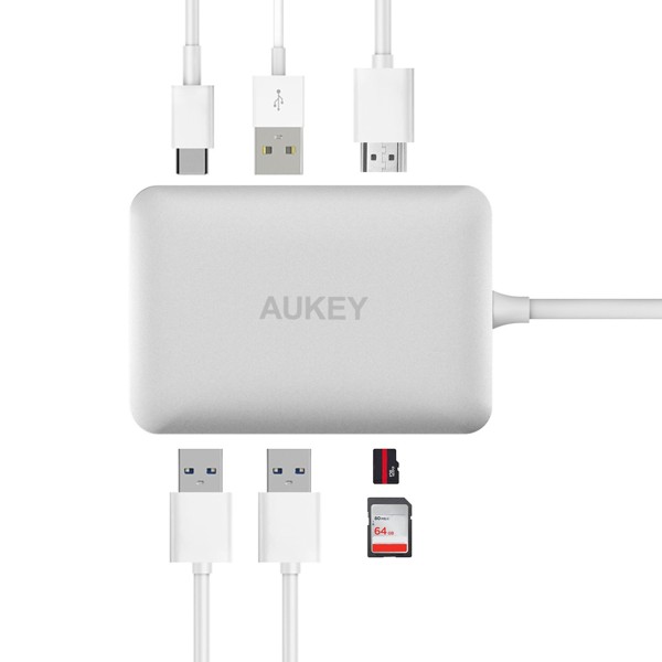 Hub-USB-C-Aukey-CB-C49