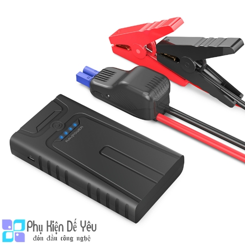 Pin sạc dự phòng Kiêm kích nổ cho ô tô RAVPOWER RP-PB008 - 10000mAh