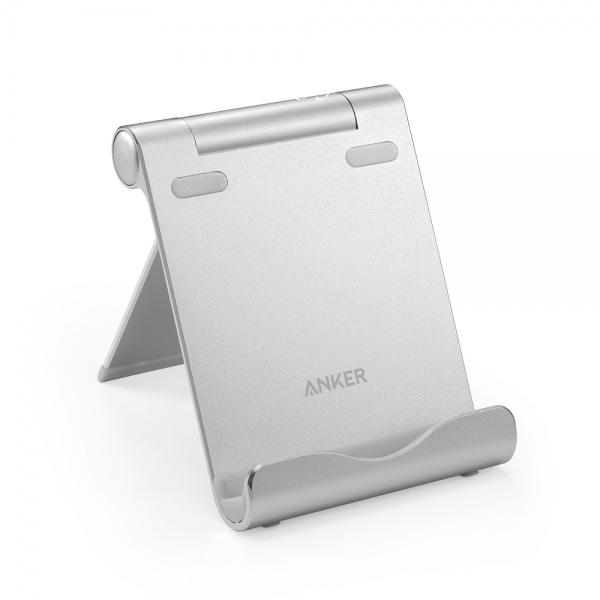 Giá đỡ điện thoại - máy tính bảng Anker Aluminum Multi Angle - Bạc