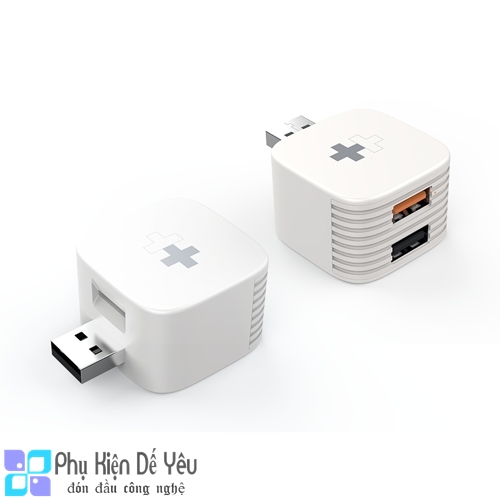 HyperCube cho iPhone, iPad, Android - Backup Photo + USB