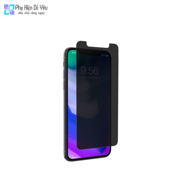 Cường lực chống nhìn trộm InvisibleShield Glass+ Privacy cho iPhone 11 Pro/ Xs/ X