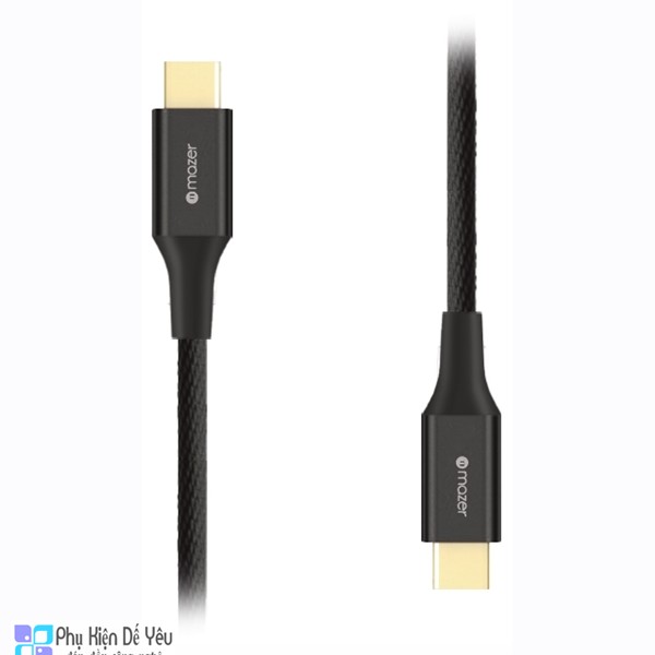 Cáp Mazer Alu.Dura.Tek USB-C to USB-C 3.1A/2m