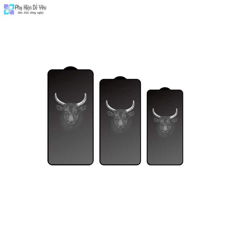 KÍNH CƯỜNG LỰC MỜ MIPOW KINGBULL ANTI-GLARE PREMIUM HD (2.7D) cho iPhone 11/ 11 Pro/ 11 Pro Max
