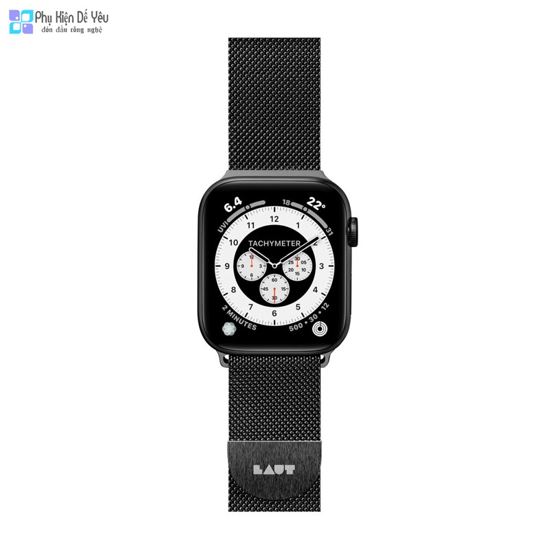Dây đồng hồ Laut Steel Loop cho Apple Watch Series 1-6 & SE (38/40mm - 42/44mm)
