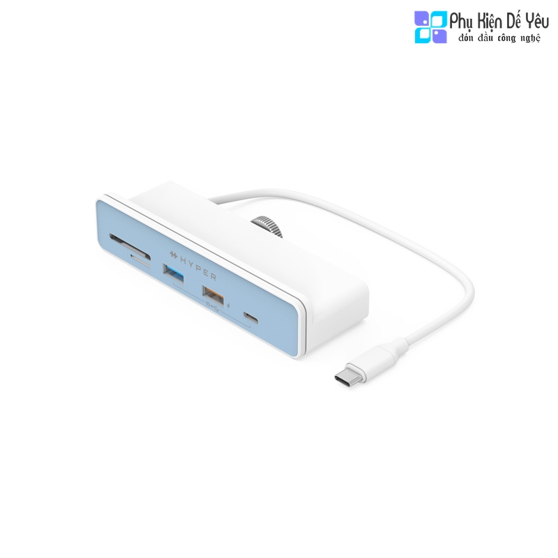 Bộ chuyển đổi HYPERDRIVE Hub USB-C 6 in 1 cho iMac 24 "