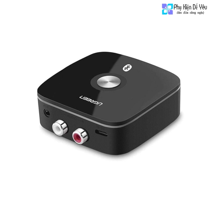 Bộ thu âm thanh Ugreen 40759 Bluetooth RCA Receiver 5.0 aptX LL 3.5mm Jack Aux
