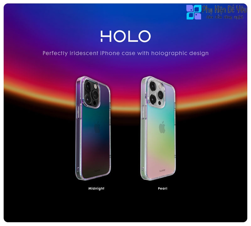 Ốp LAUT HOLO cho iPhone 14/ 14 Plus/ 14 Pro/ 14 Pro Max