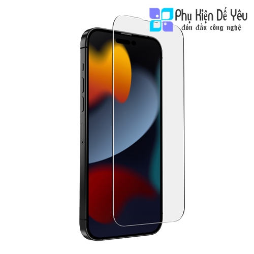 Kính cường lực UNIQ Optix Clear cho iPhone 14/ 14 Plus/ 14 Pro/ 14 Pro Max