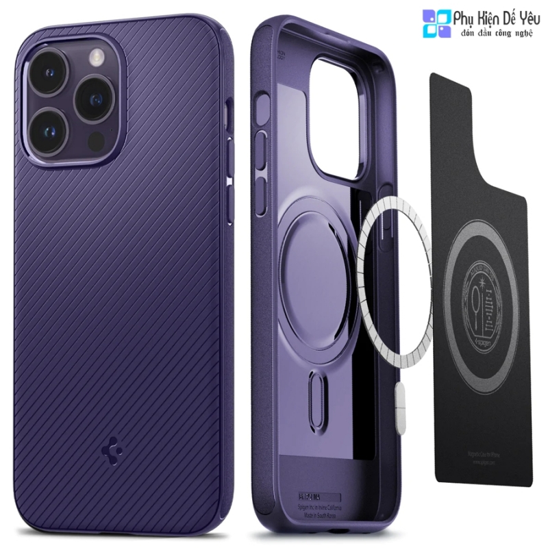 Ốp Spigen Mag Armor (MagFit) cho iPhone 14 Pro Max/ 14 Pro/ 14 Plus/ 14