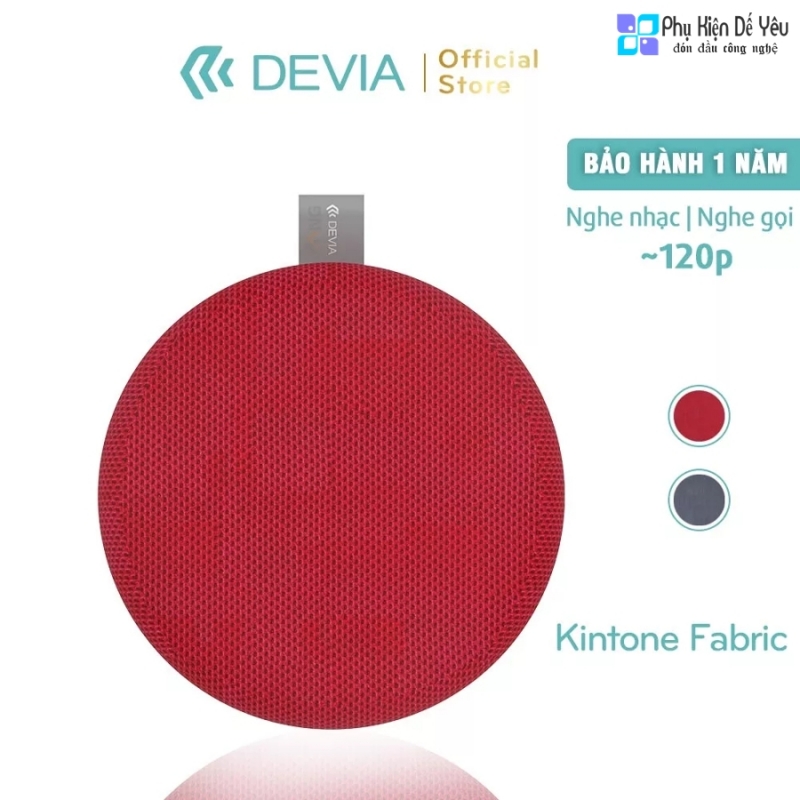 Loa bluetooth Devia Kintone Series Fabric Speaker