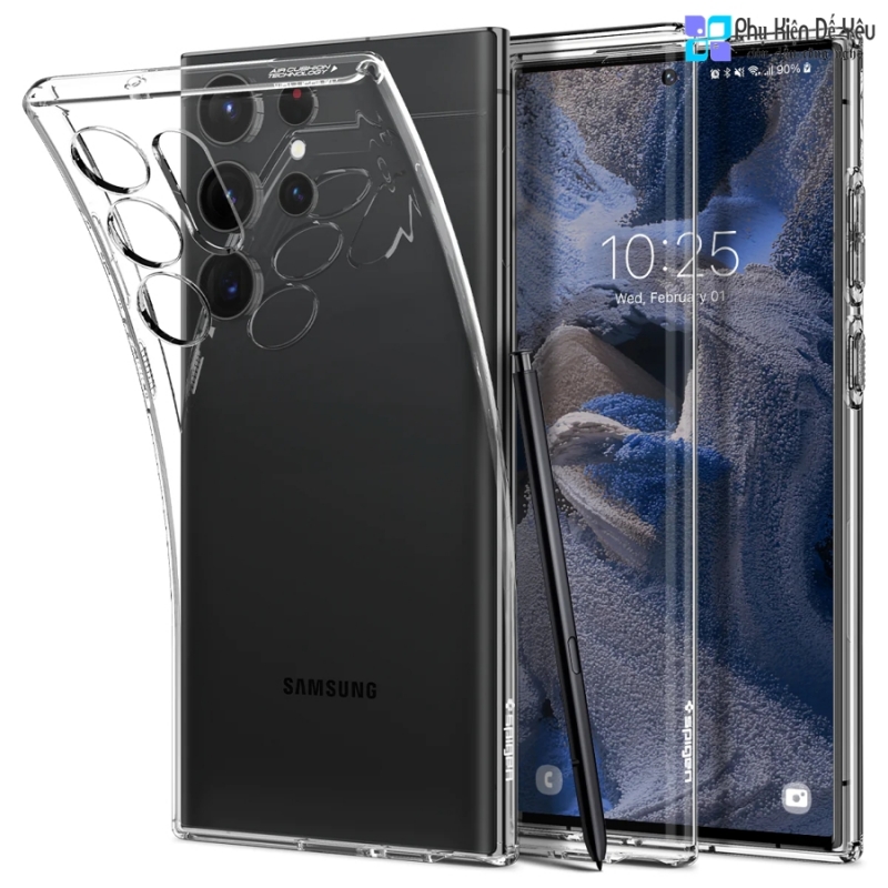 Ốp Spigen Liquid Crystal cho SAMSUNG GALAXY S23 Ultra/ S23+/ S23