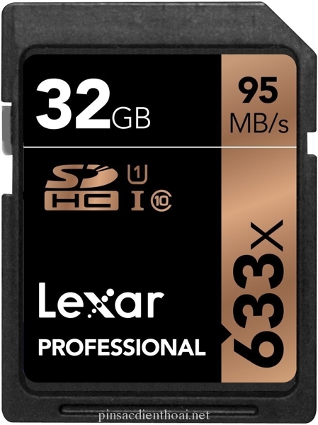 Thẻ nhớ SDHC Lexar 32GB Professional 633x UHS-I