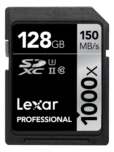 Thẻ nhớ SDXC Lexar 128GB Professional 1000x UHS-II