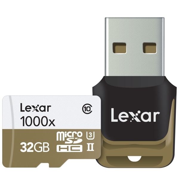 Thẻ nhớ Lexar 32GB Professional 1000x microSDHC UHS-II, 150MB/s