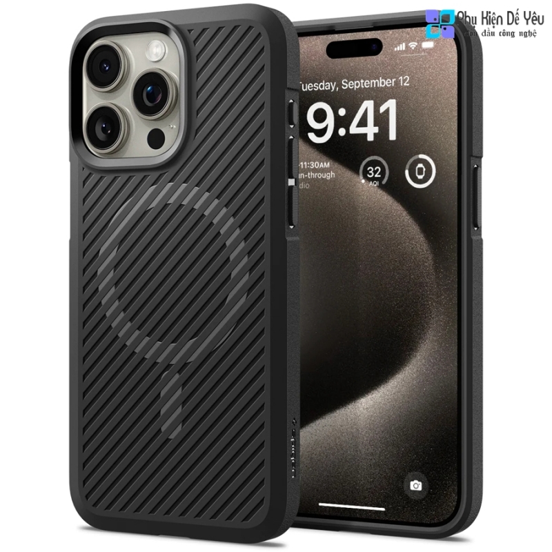 Ốp Spigen Core Armor (MagFit) cho iPhone 15 Pro Max/ 15 Pro/ 15 Plus/ 15