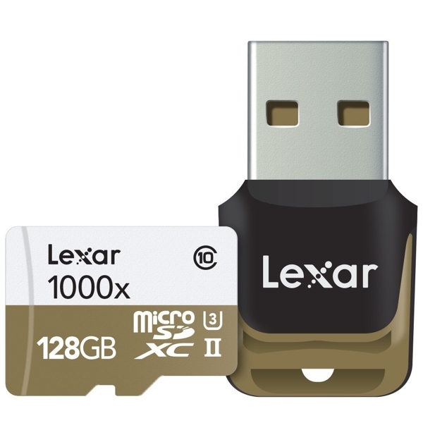 Thẻ nhớ Lexar 128GB Professional 1000x microSDXC UHS-II, 150MB/s