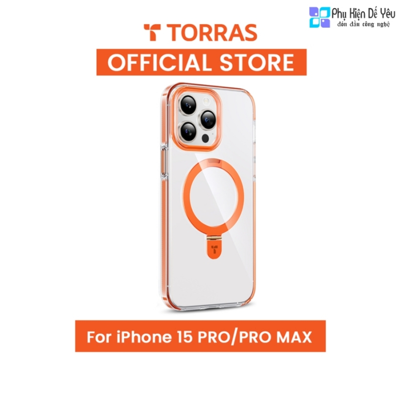 Ốp TORRAS UPRO OStand Hue cho iPhone 15 Pro Max/ 15 Pro/ 15 Plus/ 15