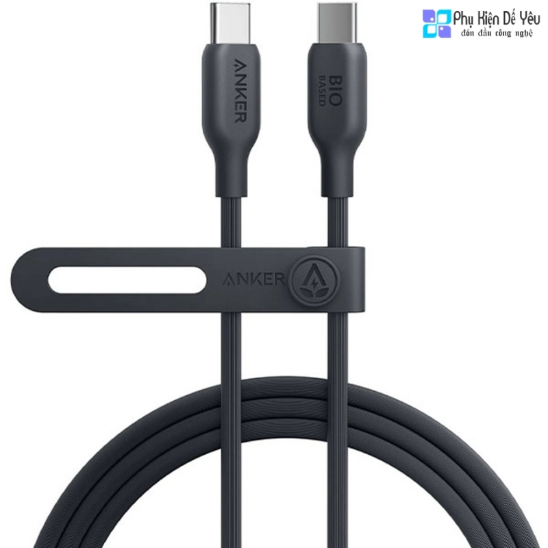 Cáp Anker 544 USB-C to USB-C Cable 140W (Bio-Based) (1.8m) - A80F2