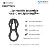cap-mophie-essentials-usb-c-to-lightning-2m - ảnh nhỏ  1
