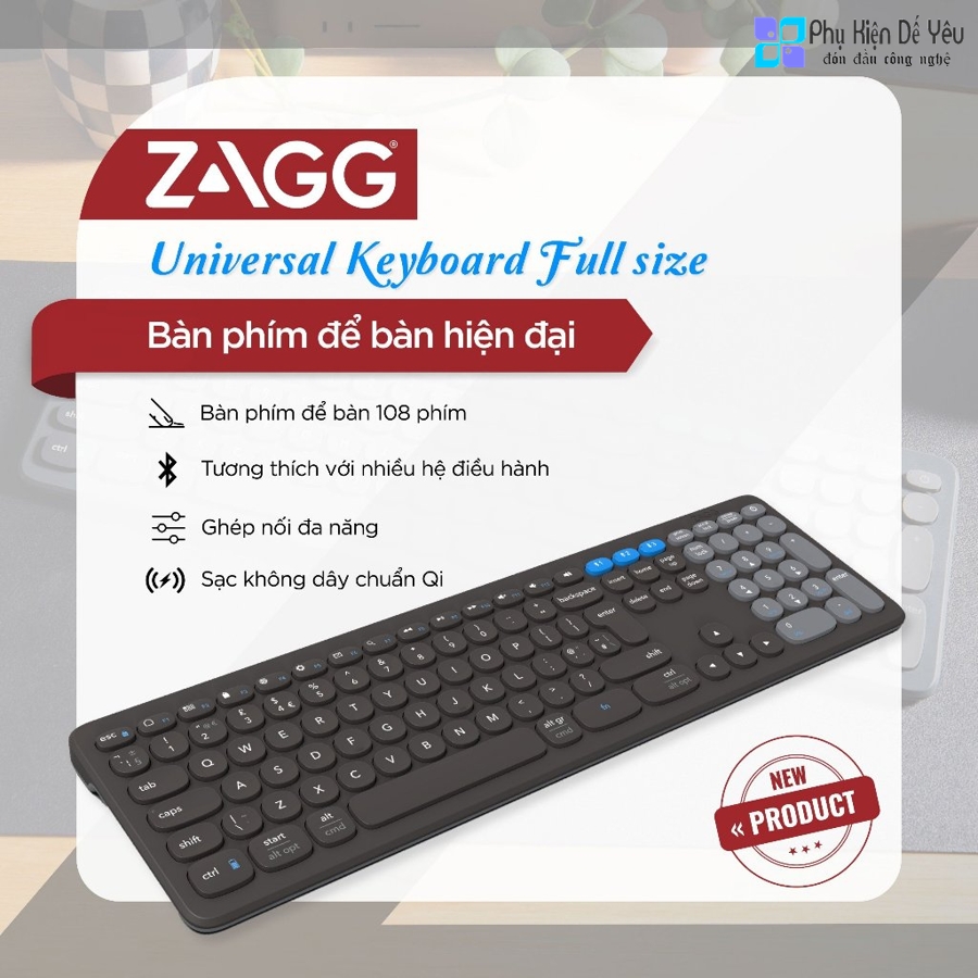 Bàn phím ZAGG Pro Keyboard 17 - 103211030