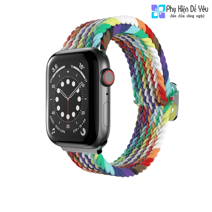 Dây SwitchEasy Candy Braided Nylon Apple Watch Loop cho Apple Watch 38/40/41/42/44/45/49mm