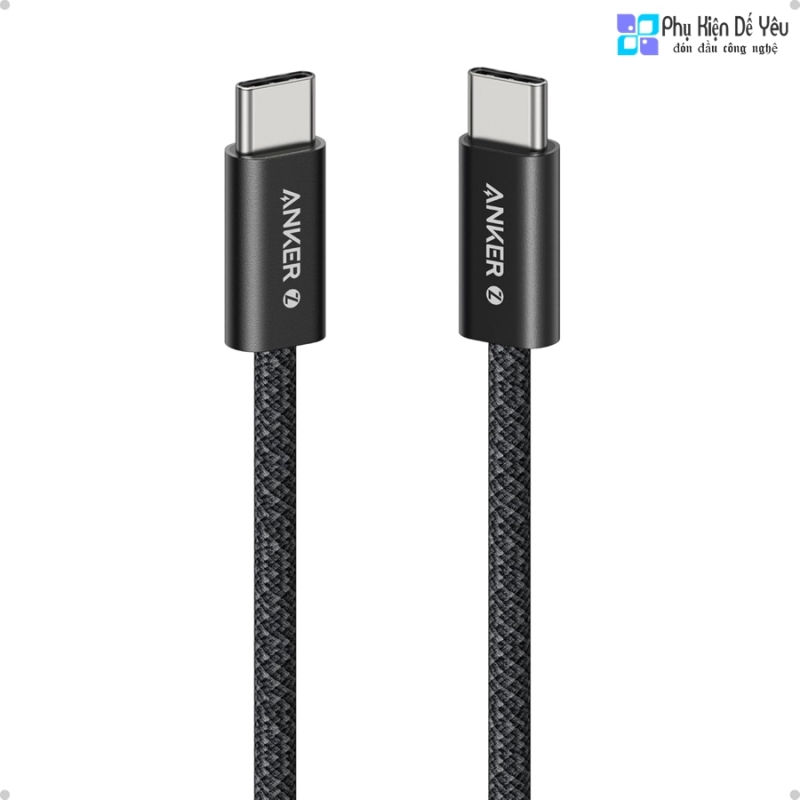 Cáp Anker Zolo USB-C to USB-C, 240W, dài 1m - A8060