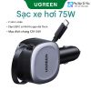 sac-o-to-ugreen-75w-2c1a-kem-cap-ec501 - ảnh nhỏ  1