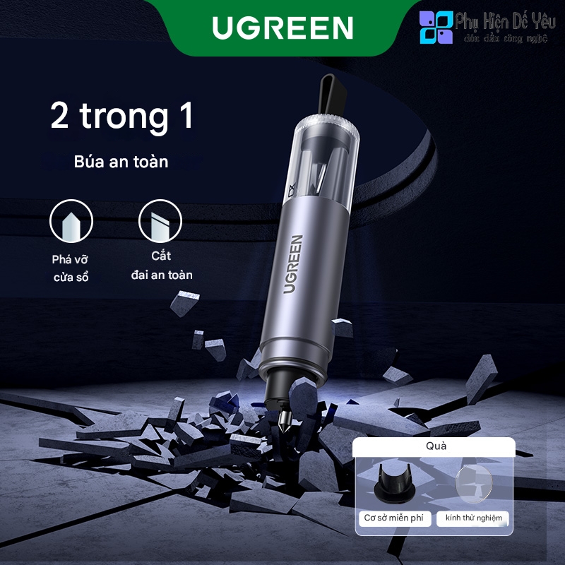 Búa thoát hiểm ô tô 2 trong 1 Ugreen LP821