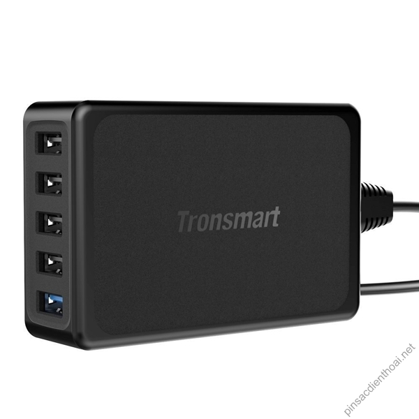 Sạc 5 cổng Tronsmart UC5PC, Quick Charge 2.0, 54W