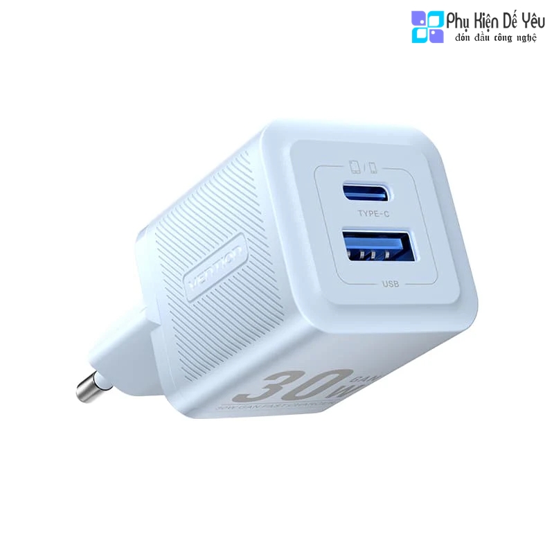 Sạc Vention 30W - 2 cổng