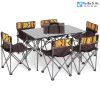 bo-ban-ghe-cam-trai-da-ngoai-camping-ngoai-troi-da-nang-6-ghe-tui-dung - ảnh nhỏ 2