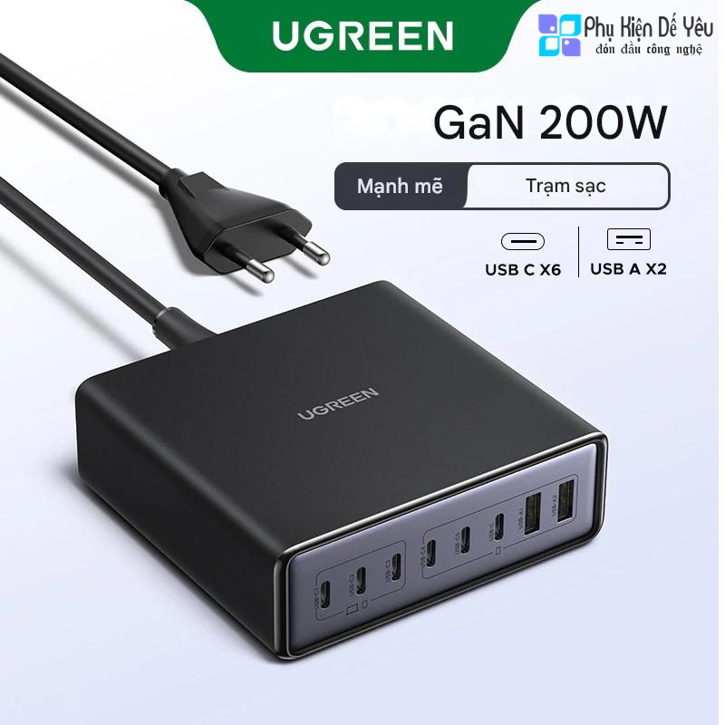 Trạm sạc Ugreen X766 (200W, 8 Cổng) - 55323