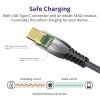 cap-sac-nhanh-usb-c-sang-usb-a-3-0-dai-18m-tronsmart-tac02 - ảnh nhỏ 7