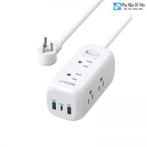 Ổ điện đa năng Anker 332 USB Power Strip (A9169) - 6AC,1C,2A