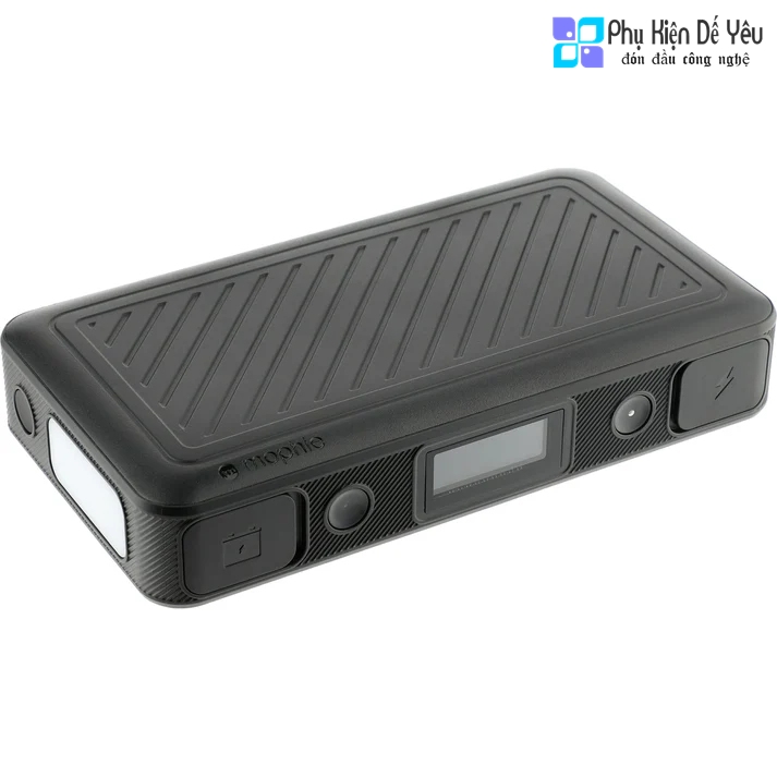 Pin sạc dự phòng kiêm kích đề ô tô mophie Powerstation Go Rugged AC 65W, 15.000mAh