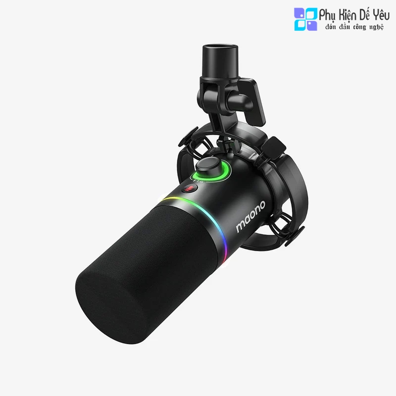 Micro MAONO PD200X Dynamic Microphone – Micro USB & XLR cho Podcast và Livestream