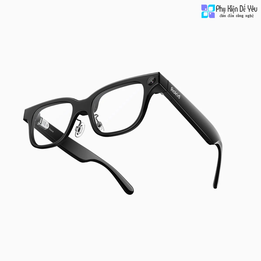 Kính thông minh Rokid Glasses (tích hợp màn hình, loa, microphone, AI)